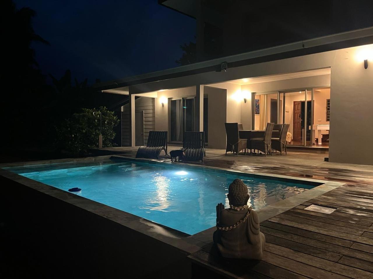 Moorea Temae Villa Walking Dist Beach And Golf エクステリア 写真