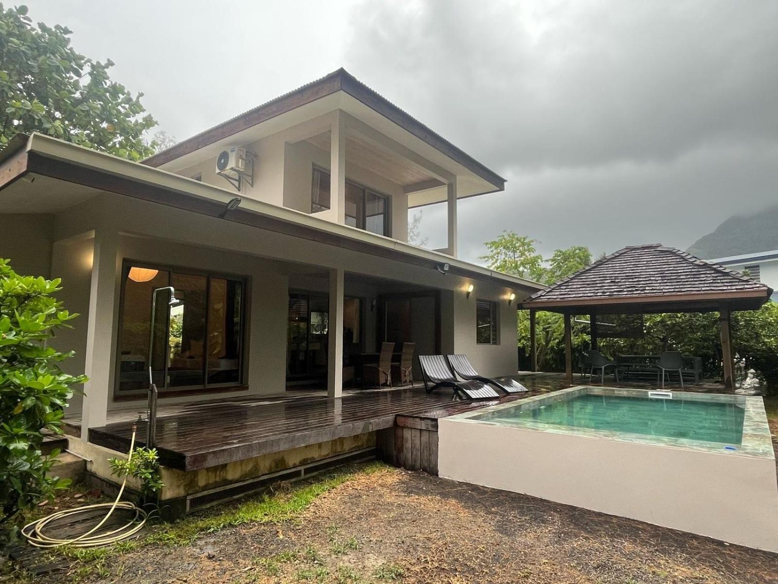 Moorea Temae Villa Walking Dist Beach And Golf エクステリア 写真